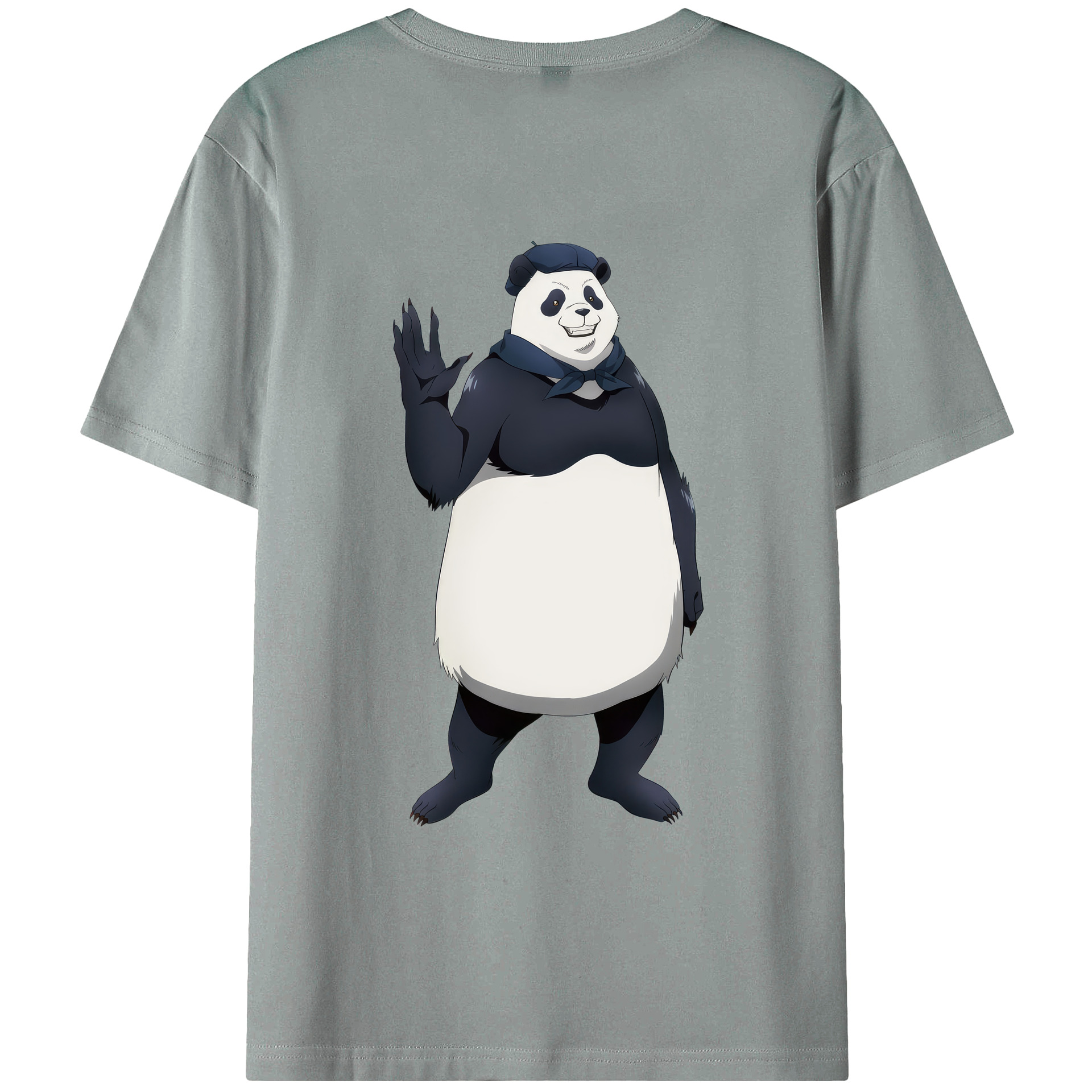 （画像用） 呪術廻戦 Jujutsu Kaisen 綿100％ メンズ半袖Tシャツ（バックプリント） 通気性